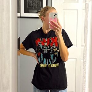KISS World Tour ‘77 Graphic T Shirt